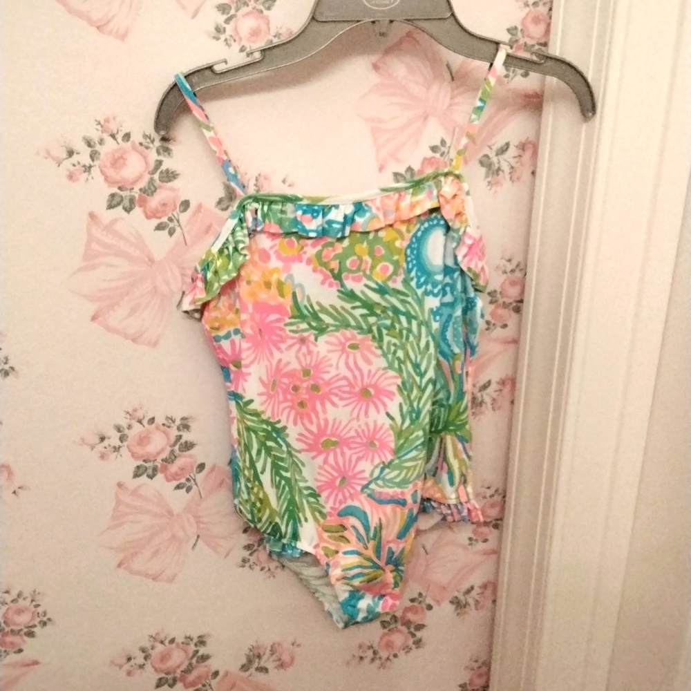NWT Lilly Pulitzer swimsuit 12y